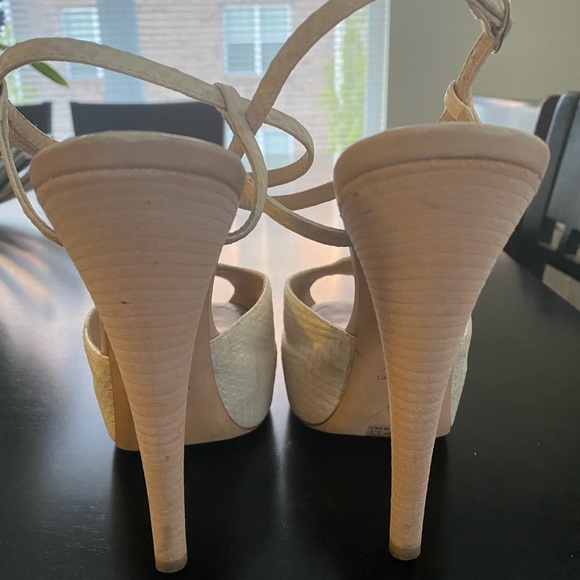 COPY - Giuseppe Zanoti peep toe pumps - Picture 3 of 4